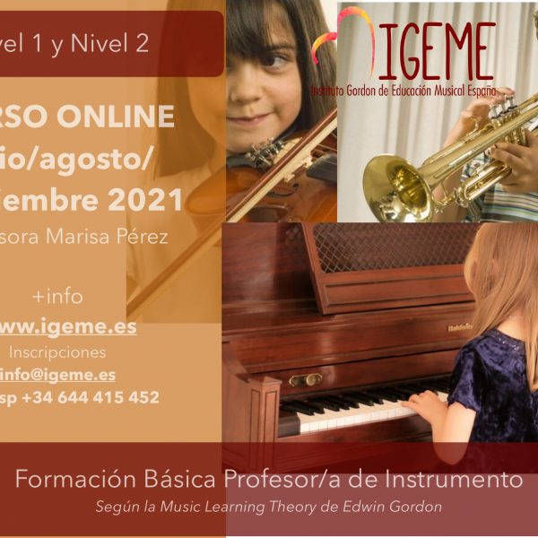 IGEME ofereix aquest estiu una formació per a professorat d’instrument en línia
