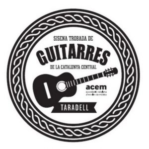 Logotip de la VI Trobada de guitarres de la Catalunya Central