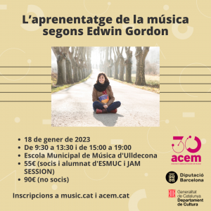 L'aprenentatge de la música segons Edwin Gordon