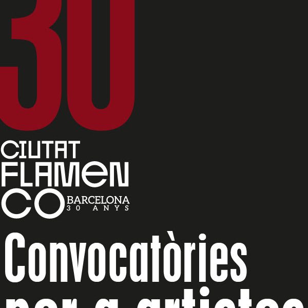 Convocatòria d’artistes per participar al festival Ciutat Flamenco, que se celebrarà a Barcelona del 20 al 29 d’octubre de 2023