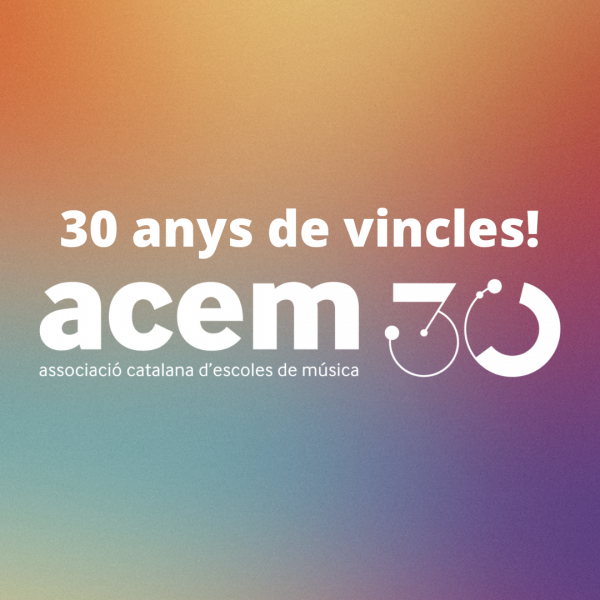 Comencem amb les celebracions del 30è aniversari de l’ACEM: Trobades i +Dansa