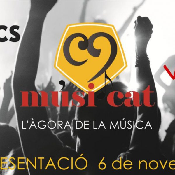 Presentació de la plataforma Musi.cat el 6 de novembre al Taller de Músics