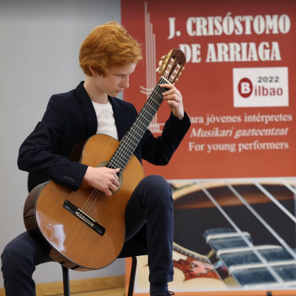 Arriba el XI Concurs de guitarra “Juan Crisóstomo Arriaga” de Bilbao